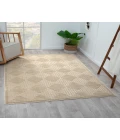 LR Home Atlas 82416 Beige 5'0" X 7'0 Rect. Rug