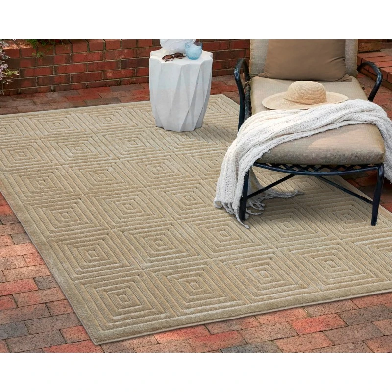 Rugs Town 82416 Beige 7'10" X 9'10 Rect. Rug