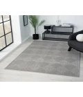 LR Home Atlas 82417 Gray 7'10" X 9'10 Rect. Rug