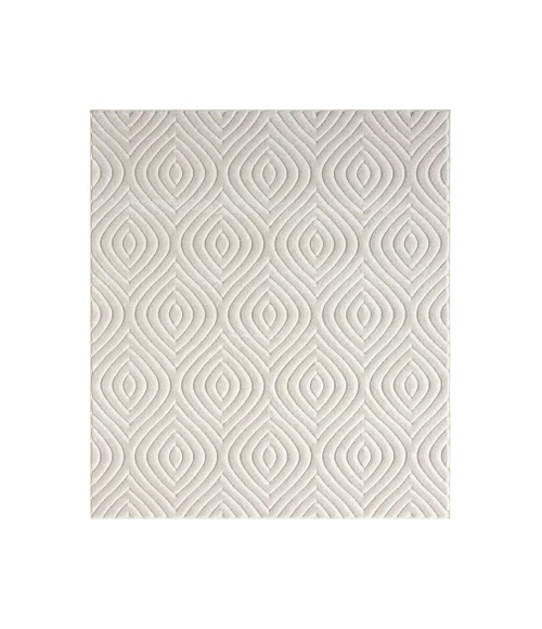 LR Home Atlas 82418 Ivory 5'0" X 7'0 Rect. Rug