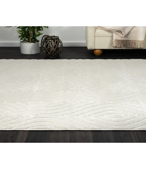 LR Home Atlas 82418 Ivory 5'0" X 7'0 Rect. Rug