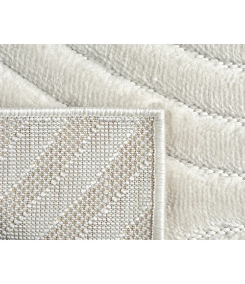 LR Home Atlas 82418 Ivory 5'0" X 7'0 Rect. Rug