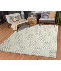 LR Home Atlas 82418 Ivory 5'0" X 7'0 Rect. Rug
