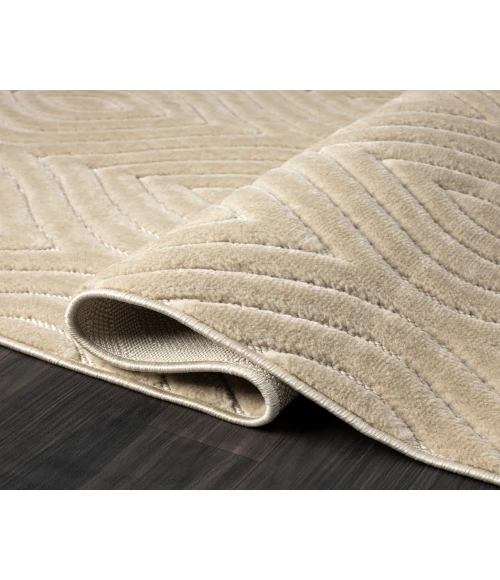 LR Home Atlas 82419 Beige 5'0" X 7'0 Rect. Rug
