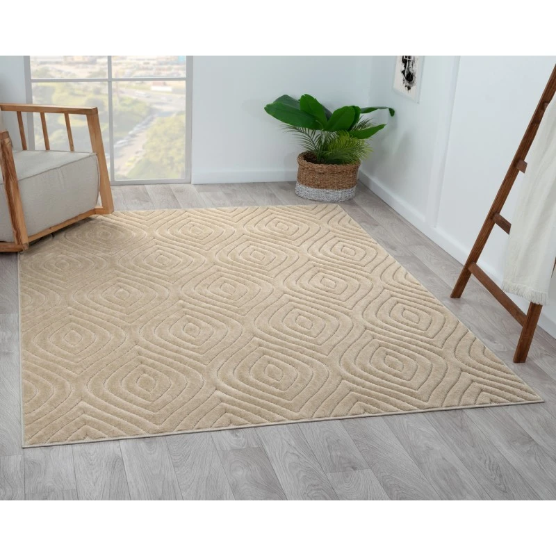 Rugs Town 82419 Beige 7'10" X 9'10 Rect. Rug