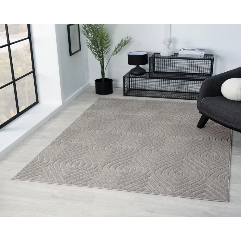 Rugs Town 82420 Gray 7'10" X 9'10 Rect. Rug