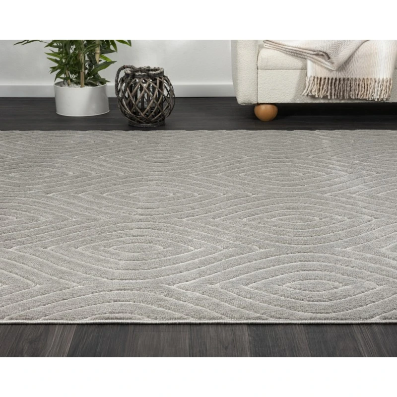 Rugs Town 82420 Gray 7'10" X 9'10 Rect. Rug