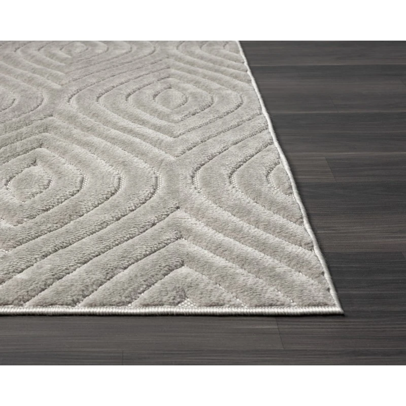 Rugs Town 82420 Gray 7'10" X 9'10 Rect. Rug