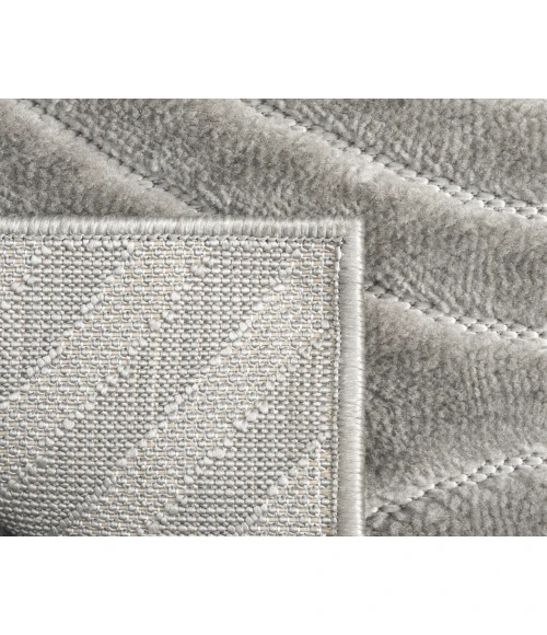 LR Home Atlas 82420 Gray 5'0" X 7'0 Rect. Rug