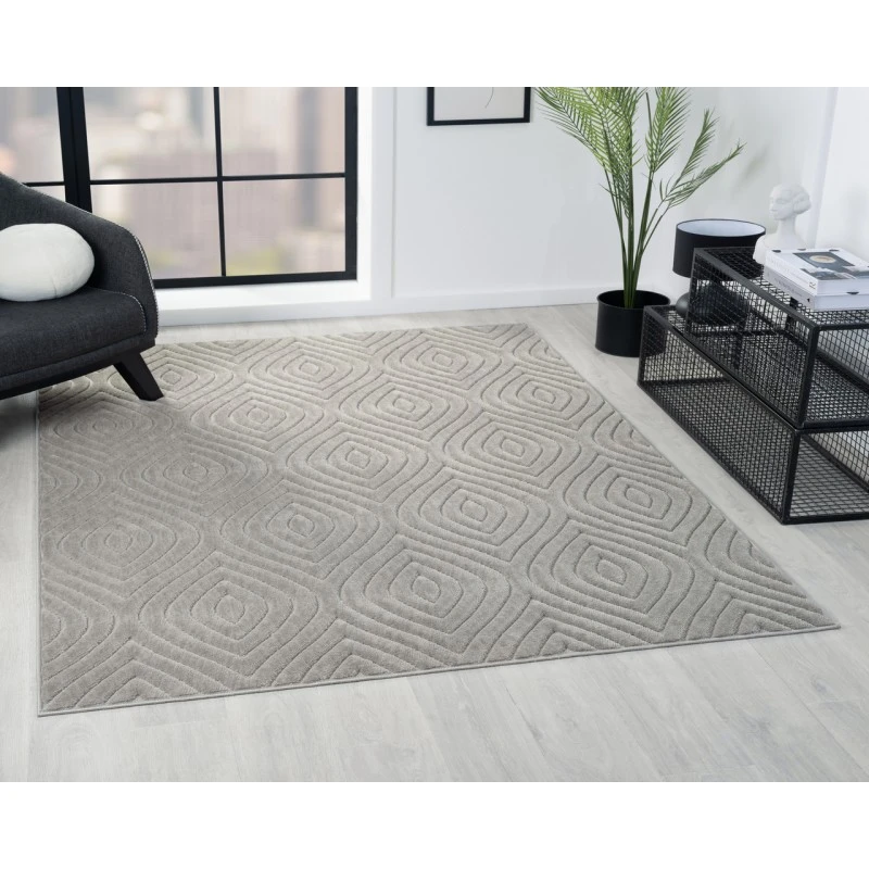 Rugs Town 82420 Gray 7'10" X 9'10 Rect. Rug