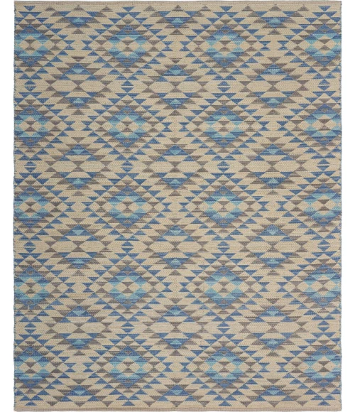 LR Home AURORA 81535 Sky Blue 5'0" X 7'0 Rect. Rug
