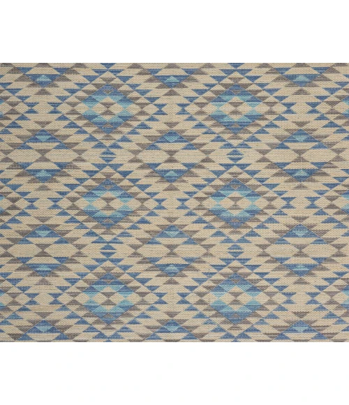 LR Home AURORA 81535 Sky Blue 5'0" X 7'0 Rect. Rug