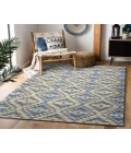LR Home AURORA 81535 Sky Blue 5'0" X 7'0 Rect. Rug