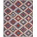 Arya AUR-AY Red/Blue 2 ft. 6 in. x 4 ft. Rectangle Area Rug