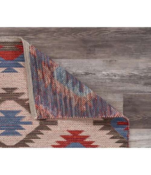 LR Home AURORA 81536 Multi 5'0" X 7'0 Rect. Rug