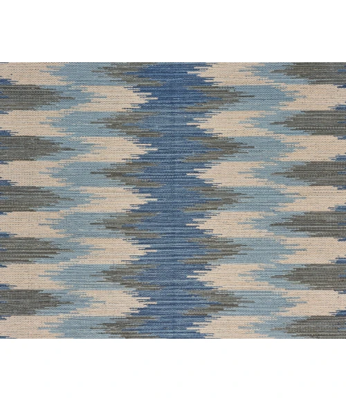 LR Home AURORA 81537 Blue 5'0" X 7'0 Rect. Rug