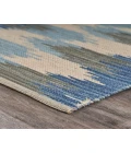 LR Home AURORA 81537 Blue 5'0" X 7'0 Rect. Rug