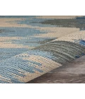 LR Home AURORA 81537 Blue 5'0" X 7'0 Rect. Rug
