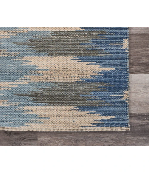 LR Home AURORA 81537 Blue 5'0" X 7'0 Rect. Rug