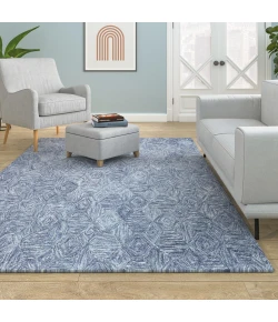 Arya AUR-AB Blue 9 ft. x 12 ft. Rectangle Area Rug