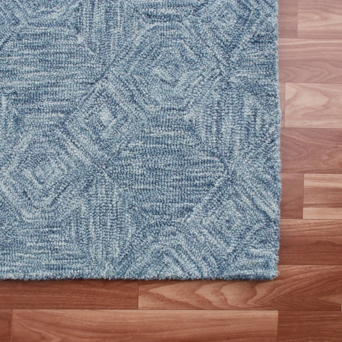 Rugs Town Blue 82383 7 ft. 9 in. X 9 ft. 9 in. Rect. Rug