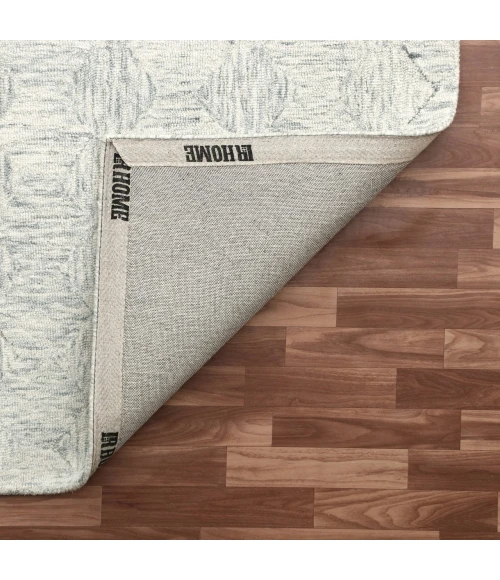 LR Home Aurora Gray AUROR 10ft. x 14ft. Rectangle Rug