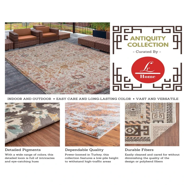 Rugs Town 81452 Cream/ Beige 9' X 12' Rect. Rug