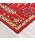LR Home BABYLON 81785 Red 9' X 12' Rect. Rug