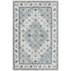 LR Home Babylon Gray/Blue 81787 5 ft. X 7 ft. 9 in. Rect. Rug
