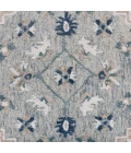 LR Home Babylon Gray/Blue 81787 9 ft. X 12 ft. Rect. Rug