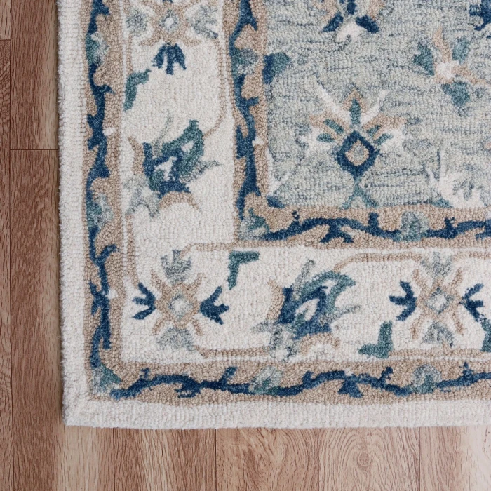 Rugs Town Gray/Blue 81787 9 ft. X 12 ft. Rect. Rug