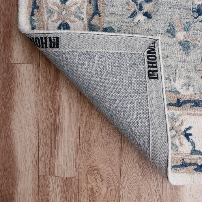 Rugs Town Gray/Blue 81787 9 ft. X 12 ft. Rect. Rug