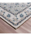LR Home Babylon Gray/Blue 81787 9 ft. X 12 ft. Rect. Rug