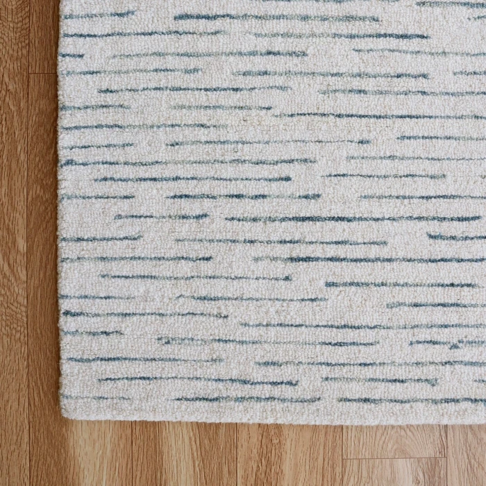 Rugs Town Ivory/Blue 81789 7 ft. 9 in. X 9 ft. 9 in. Rect. Rug