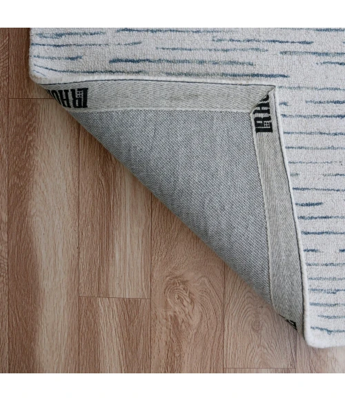 LR Home Babylon Ivory/Blue 81789 10 ft. X 14 ft. Rect. Rug