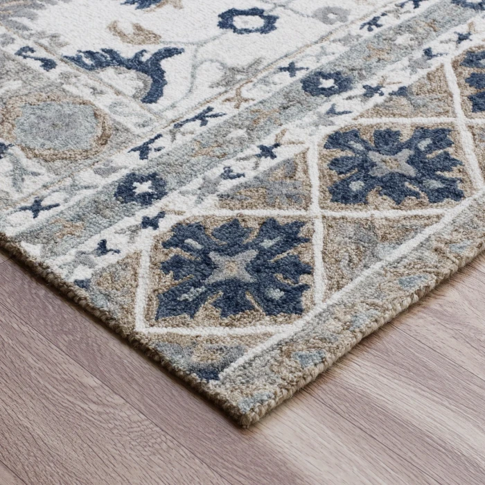 Rugs Town Ivory BABYL 10ft. x 14ft. Rectangle Rug