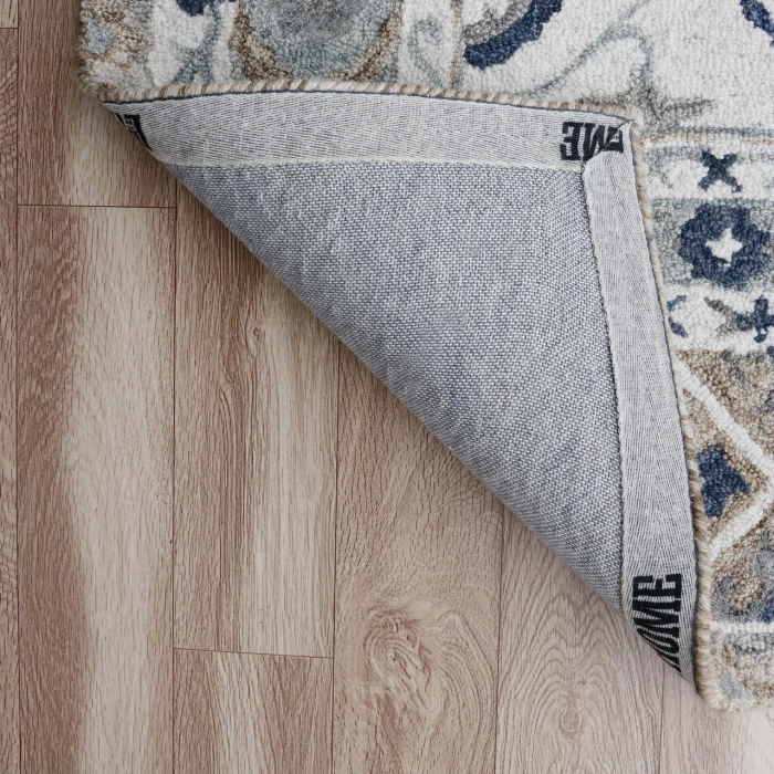 Rugs Town Ivory BABYL 10ft. x 14ft. Rectangle Rug