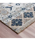 LR Home Babylon Tan/Blue 81791 9 ft. X 12 ft. Rect. Rug
