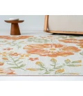 LR Home Belize 82510 Ivory/ Green 2' X 8' Rect. Rug