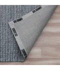 LR Home Bergen 3435 Gray/ Silver 7'9" X 9'9 Rect. Rug