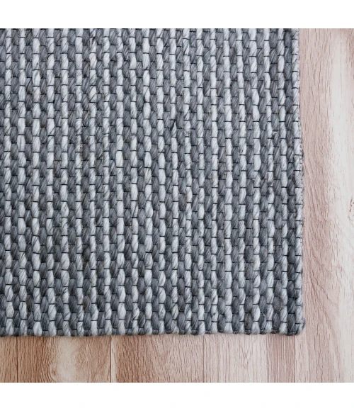 LR Home Bergen 3435 Gray/ Silver 7'9" X 9'9 Rect. Rug