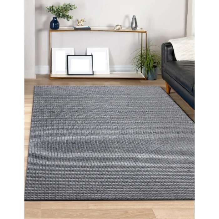 LR Home Bergen 3435 Gray/ Silver 7'9" X 9'9 Rect. Rug