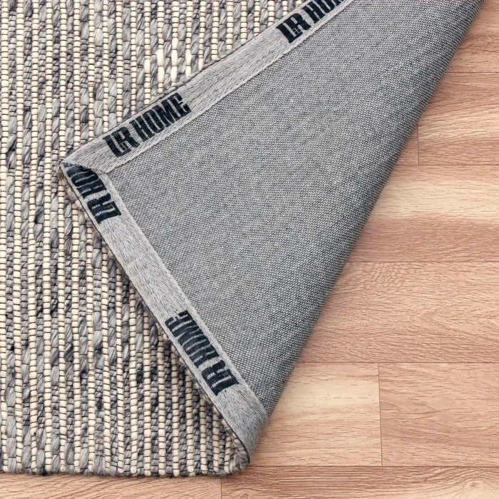 LR Home Bergen Blue 03437 7 ft. 9 in. X 9 ft. 9 in. Rect. Rug