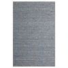 LR Home Bergen 3437 Sky Blue/ Ivory/ No Color 2' X 3' Rect. Rug