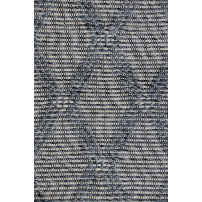 LR Home Bergen 3437 Sky Blue/ Ivory/ No Color 2' X 3' Rect. Rug