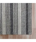LR Home Bergen 3439 Dark Gray/ Ivory/ No Color 2' X 3' Rect. Rug