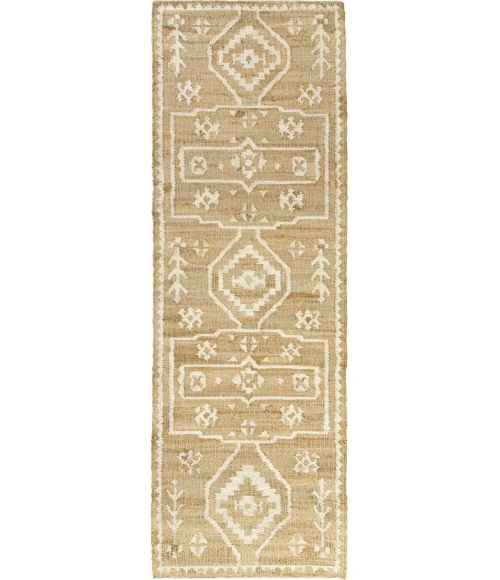 LR Home Birch Natural/Tan 82485 2 ft. 6 in. X 8 ft. Rect. Rug