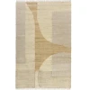 Bian BIR-AT Ivory/ Natural 7 ft. 9 in. x 9 ft. 9 in. Rectangle Rug