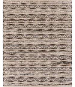 LR Home Bleached Naturals 81432 Jet Black 9' X 12' Rect. Rug