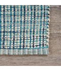 LR Home Bleached Naturals Blue 81433 9 ft. X 12 ft. Rect. Rug
